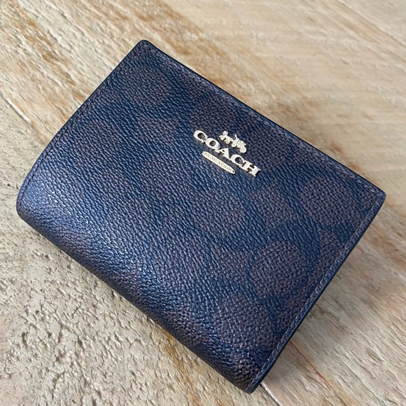 Coach Accessories - Coach Wallet Card Holder Signature Canvas